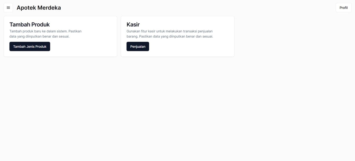 Pharmacy System Web Apps