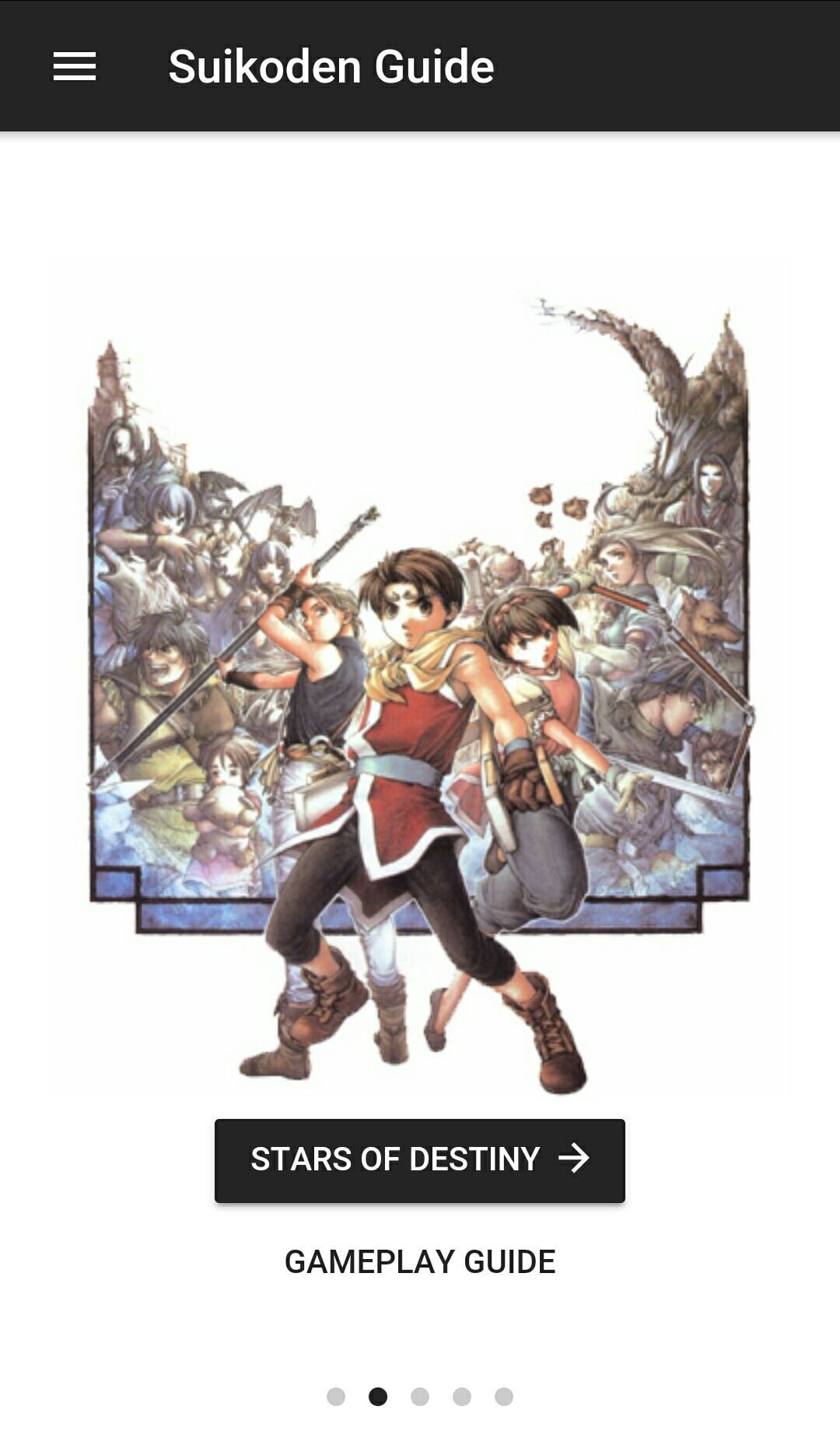 Suikoden Guide